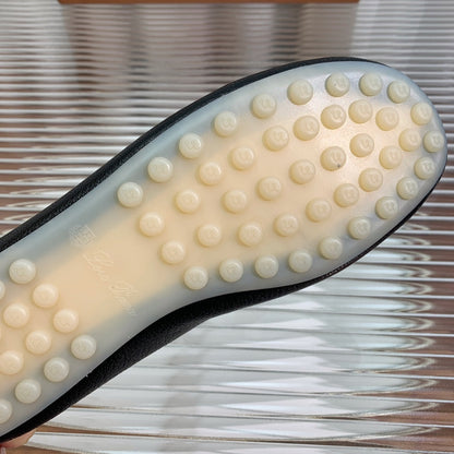 LP DOT SOLE WALK LOAFERS BLACK LAMBSKIN