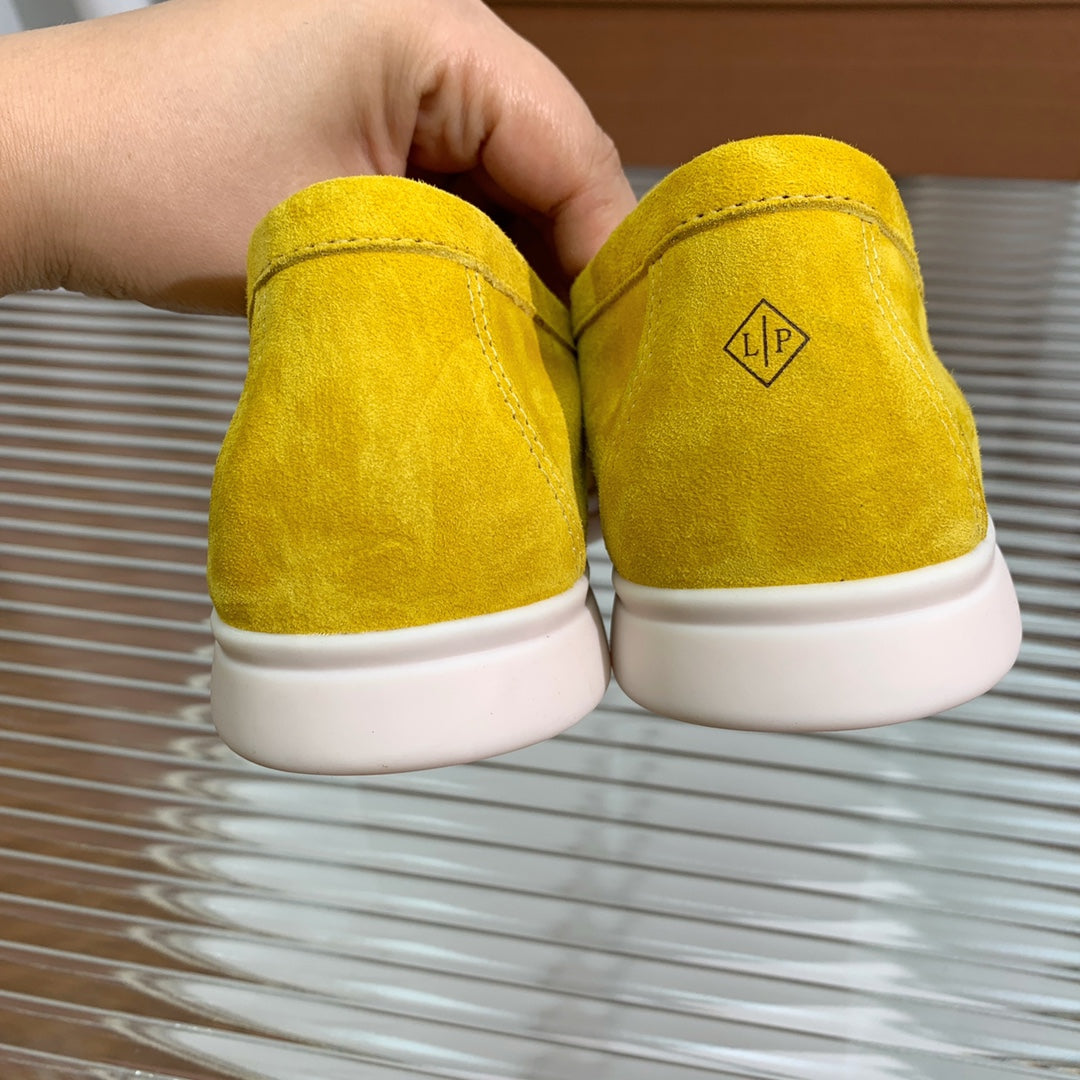 LP SUMMER WALK TASSELS LOAFERS YELLOW SUEDE