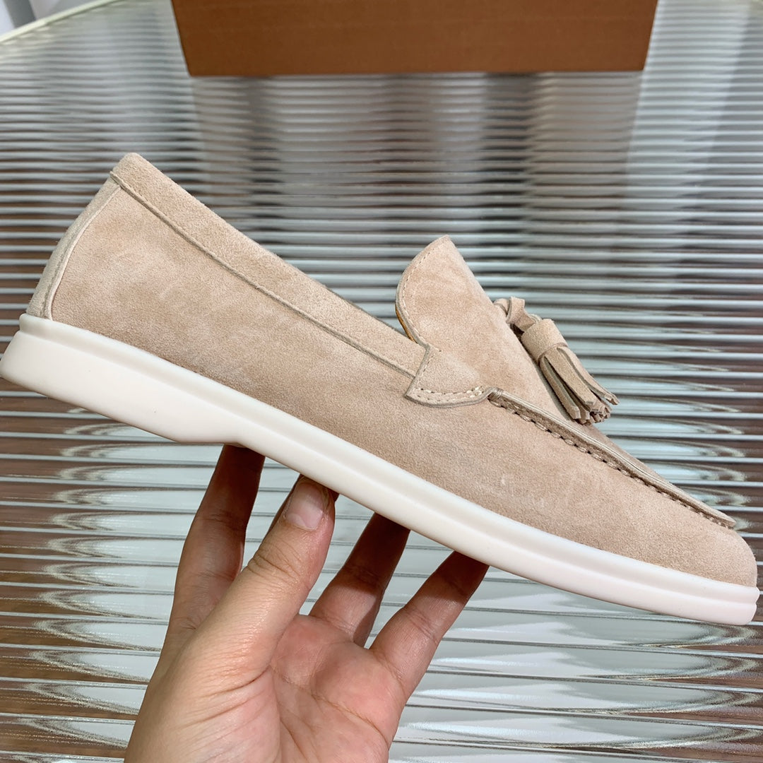 LP SUMMER WALK TASSELS LOAFERS TORTILLA SUEDE