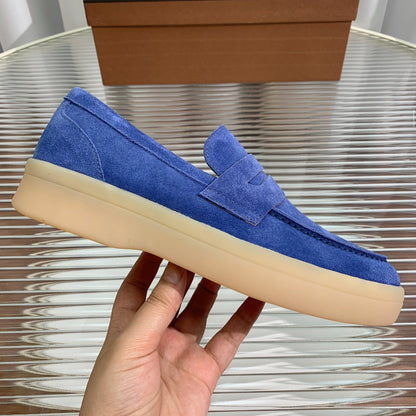 LP RETRO SUMMER WALK LOAFERS COBALT SUEDE