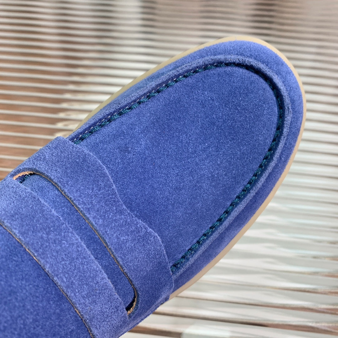 LP RETRO SUMMER WALK LOAFERS COBALT SUEDE