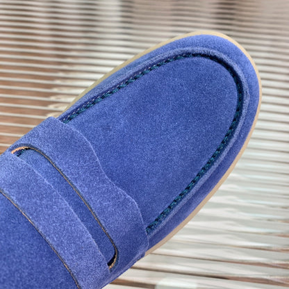 LP RETRO SUMMER WALK LOAFERS COBALT SUEDE