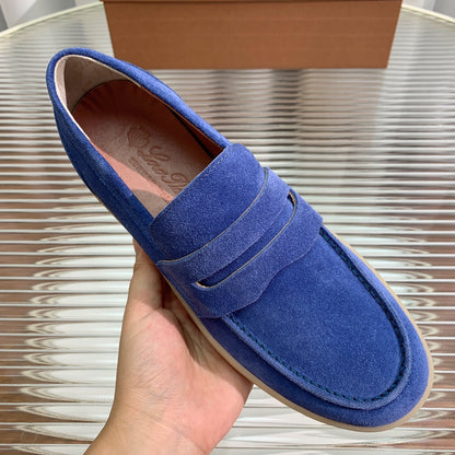 LP RETRO SUMMER WALK LOAFERS COBALT SUEDE