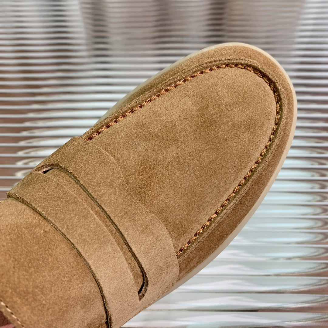 LP RETRO SUMMER WALK LOAFERS CAMEL SUEDE
