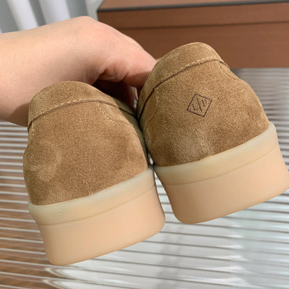 LP RETRO SUMMER WALK LOAFERS CAMEL SUEDE