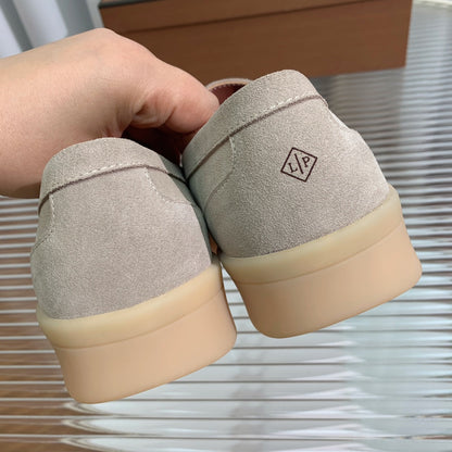 LP RETRO SUMMER WALK LOAFERS BEIGE SUEDE