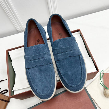 LP RETRO SUMMER WALK LOAFERS AEGEAN SUEDE