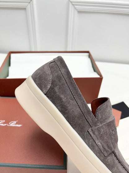 LP RETRO SUMMER WALK LOAFERS ASH SUEDE