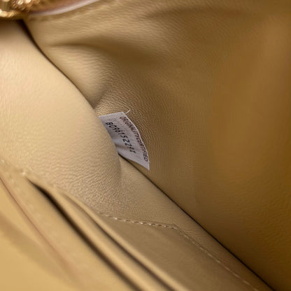 FLIP FLAP 23 BAG IN BEIGE LAMBSKIN