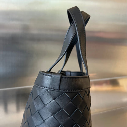 FLIP FLAP 23 BAG IN BLACK LAMBSKIN