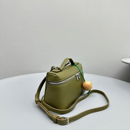 Extra Pocket L19 Olive Cowhide Shw