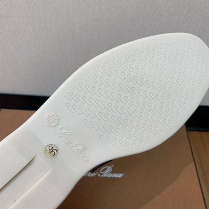 LP CHARMS WALK BABOUCHE LOAFERS COBALT SUEDE