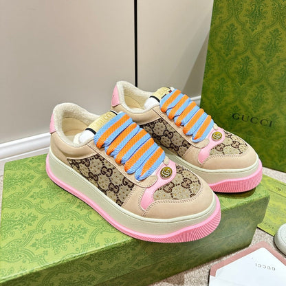 GG Screener Sneaker Pink Fuscia