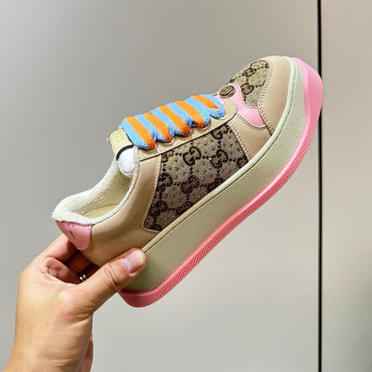 GG Screener Sneaker Pink Fuscia