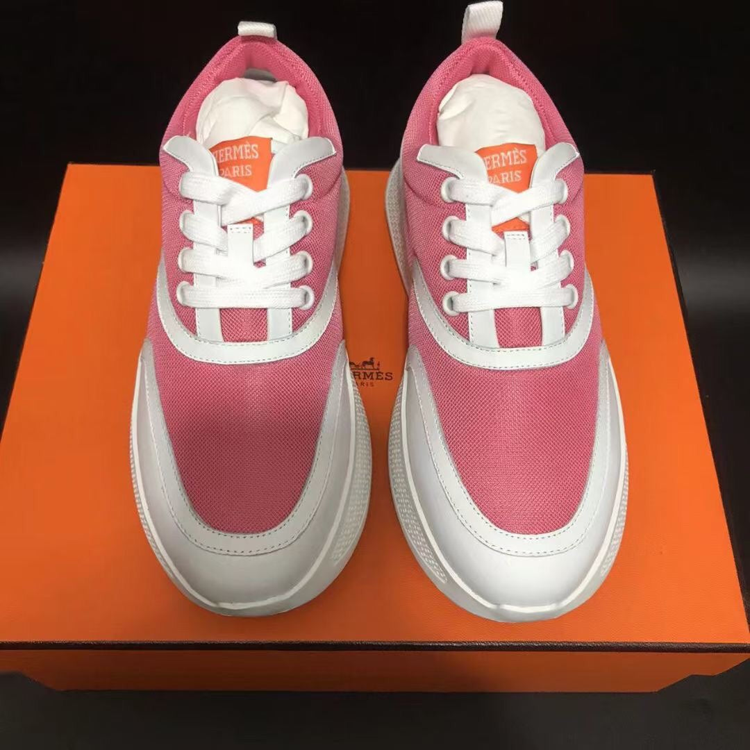 GIGA SNEAKER HOT PINK MIX WHITE CALFSKIN