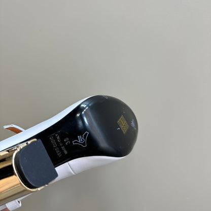 FENDI DELFINA HIGH-HEELED 85 MM SANDAL IN WHITE LAMBSKIN