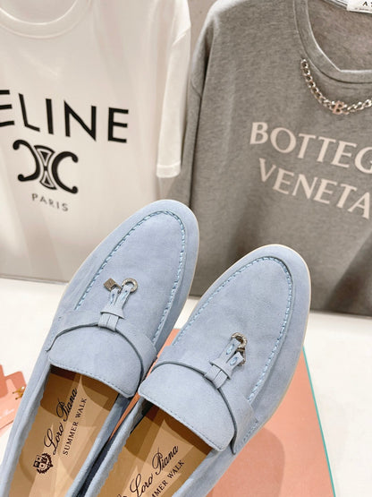LP SUMMER CHARMS WALK LOAFERS SAPPHIRE SUEDE
