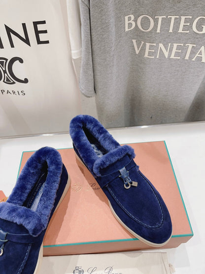 LP SUMMER CHARMS WALK LOAFERS NAVY FLEECE