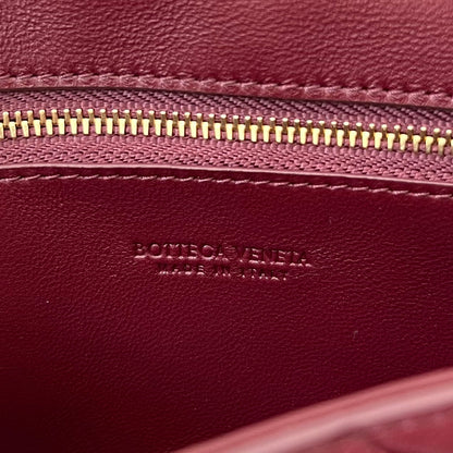 ANDIAMO 21 IN BURGUNDY RED LAMBSKIN