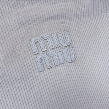 IVY TOTE BAG 40 IN WHITE CORDUROY