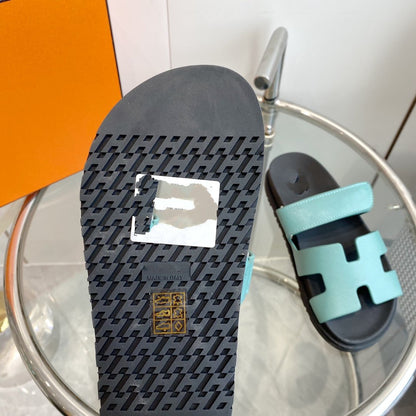 CHYPRE EPSOM Sandal Tiffany Leather