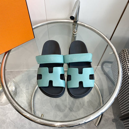 CHYPRE EPSOM Sandal Tiffany Leather