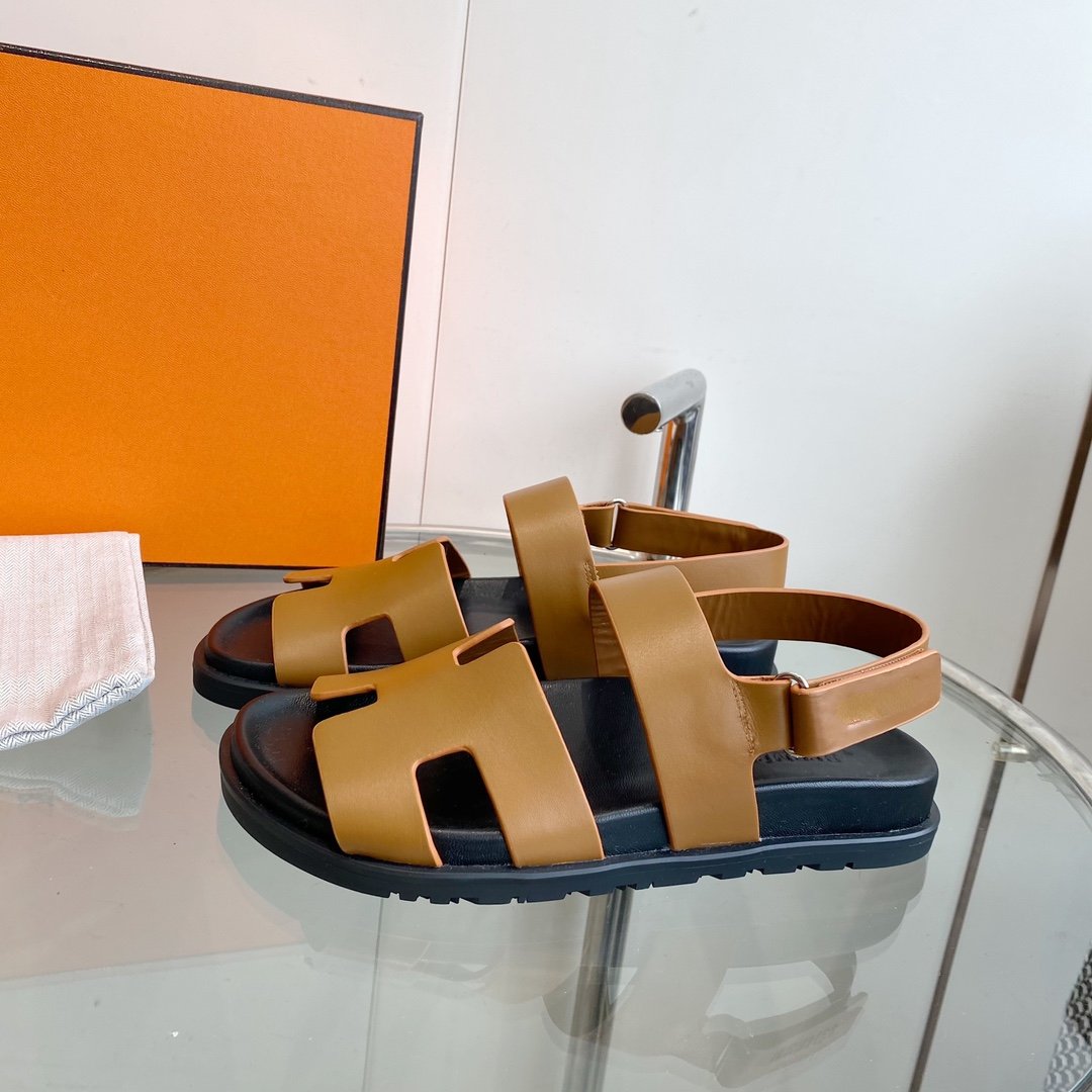 Genius Sandal Brown Leather