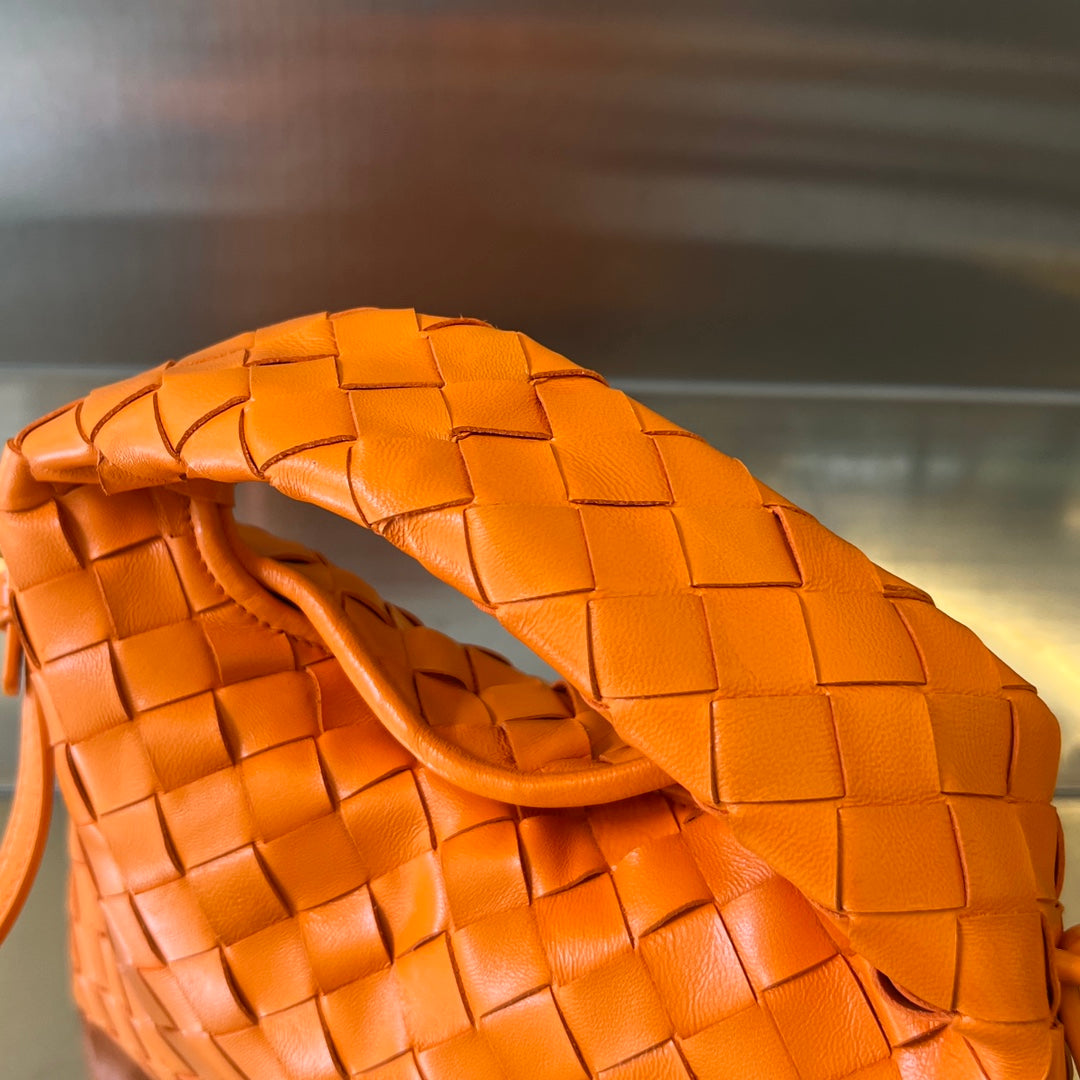MINI HOP 25 IN FIRE ORANGE CALFSKIN