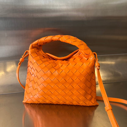 MINI HOP 25 IN FIRE ORANGE CALFSKIN