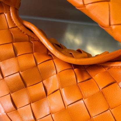 MINI HOP 25 IN FIRE ORANGE CALFSKIN