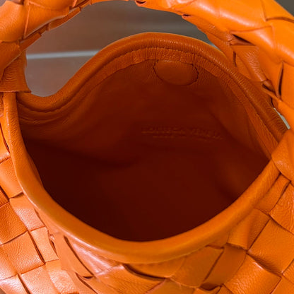 MINI HOP 25 IN FIRE ORANGE CALFSKIN