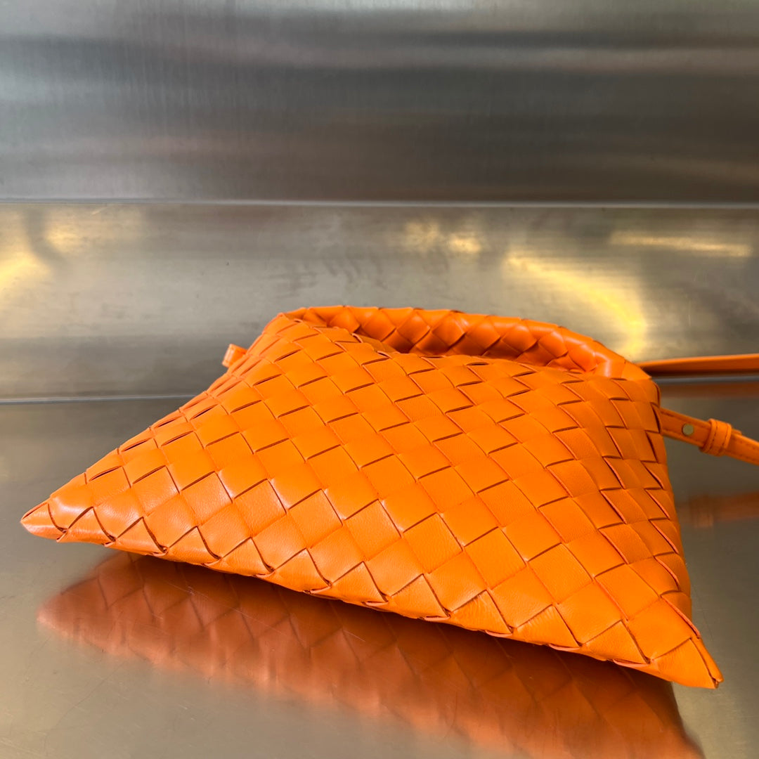 MINI HOP 25 IN FIRE ORANGE CALFSKIN