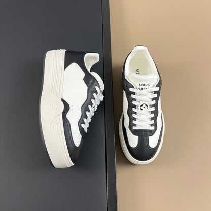 LV GROOVY SNEAKER BLACK WHITE