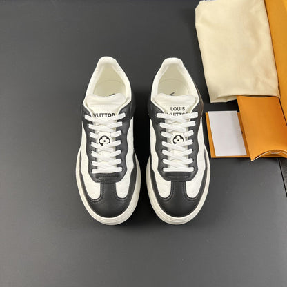 LV GROOVY SNEAKER BLACK WHITE