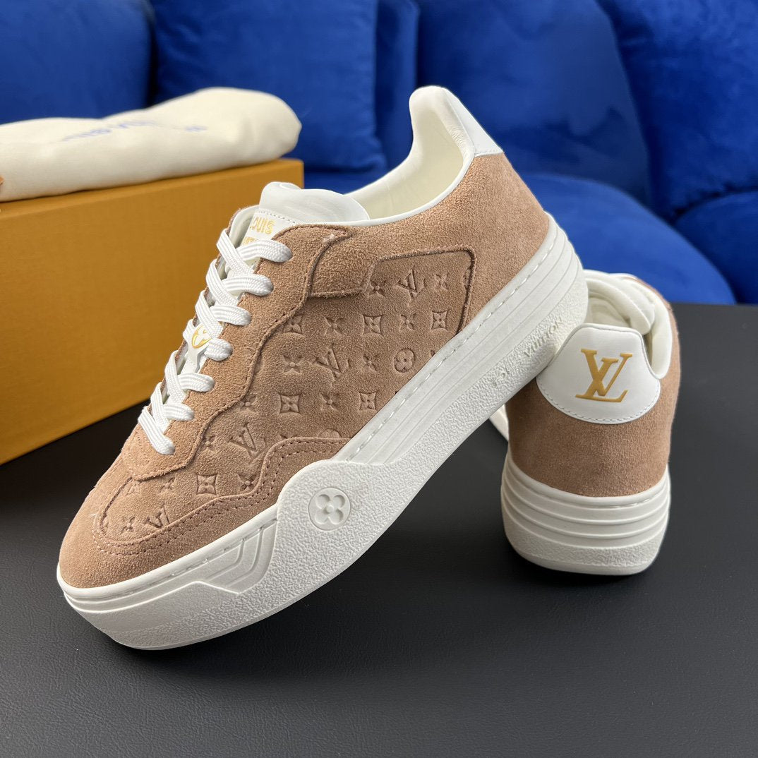 LV GROOVY SNEAKER BROWN