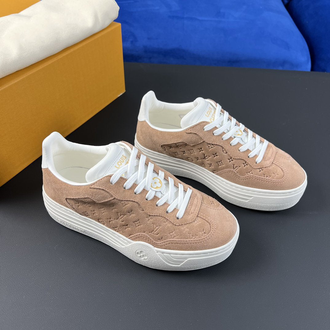 LV GROOVY SNEAKER BROWN