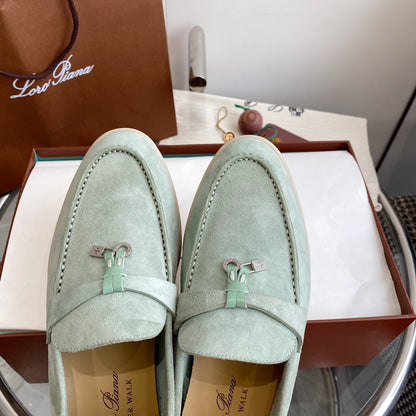 LP SUMMER CHARMS WALK LOAFERS LIGHT BLUE SUEDE
