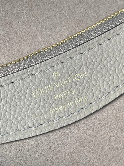 DIANE 23 IN TOURTERELLE WHITE MONOGRAM EMPREINTE LEATHER