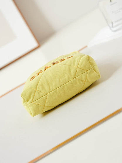 CC CLASSIC MINI 20 BAG IN YELLOW CORN CANVAS