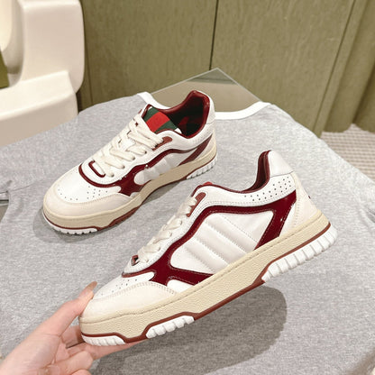 GG Retro sneakers WHite Red