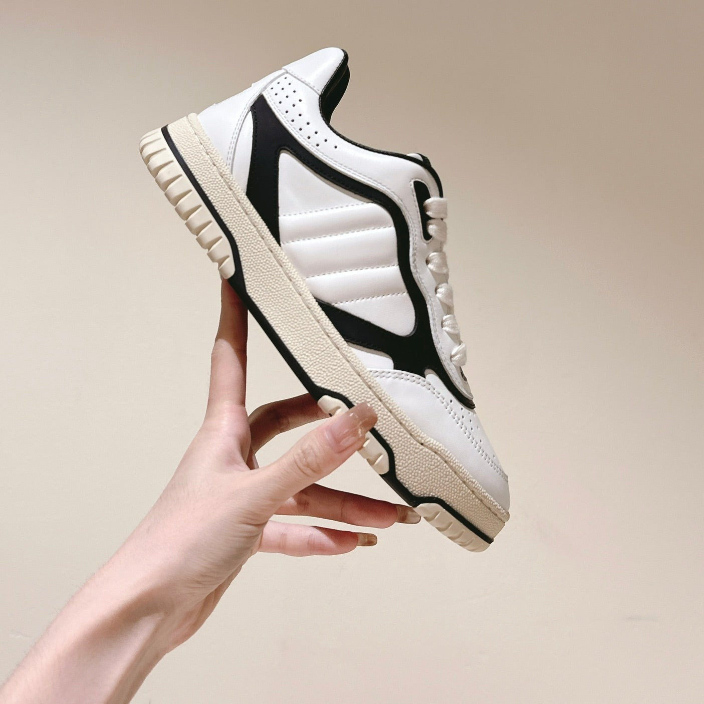 GG Retro sneakers WHite Black