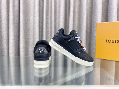 LV MAXI TRAINER IN BLACK CALFSKIN