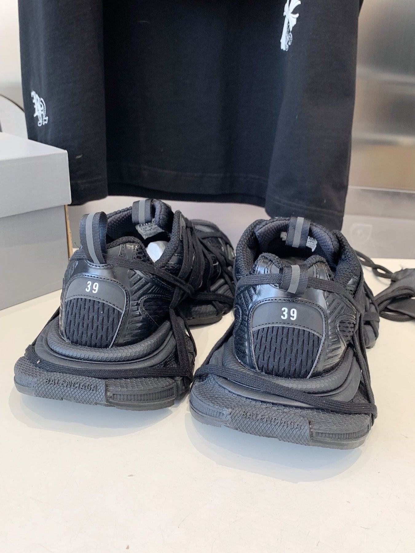 3XL EXTREME LACE BLACK SNEAKER BLACK