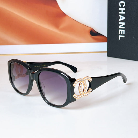 CAT EYE SUNGLASSES A71498 IN ACETATE METAL LOGO