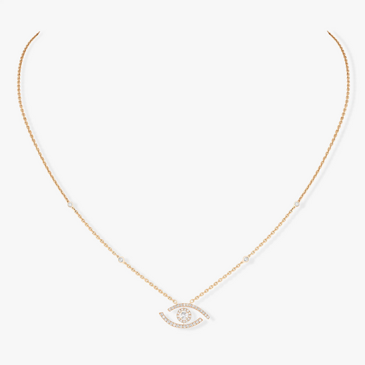 LUCKY EYE PAVED NECKLACE DIAMOND