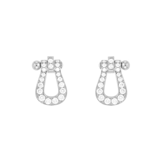 FORCE 10 FULL DIAMOND STUD EARRINGS MINI MODEL