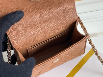 CHA 23P Kelly Handle Bag