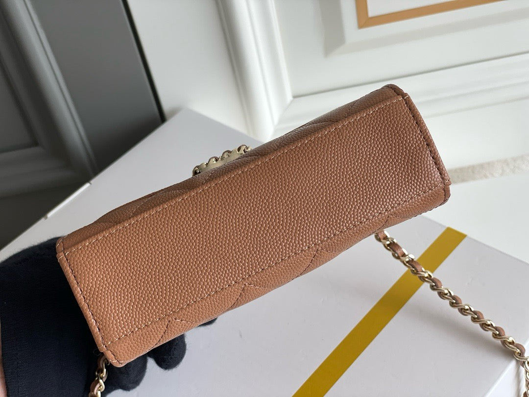 CHA 23P Kelly Handle Bag