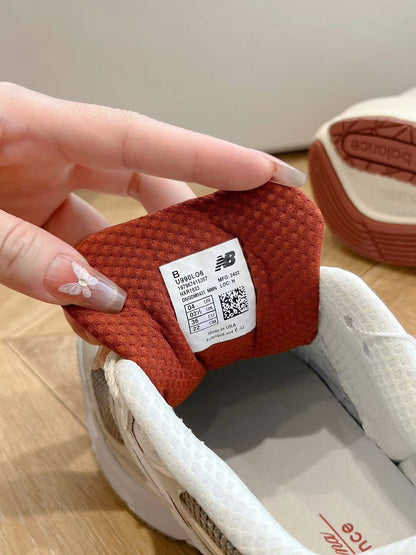 LP&NB CLASSIC BISCUIT SNEAKERS WHITE SUEDE