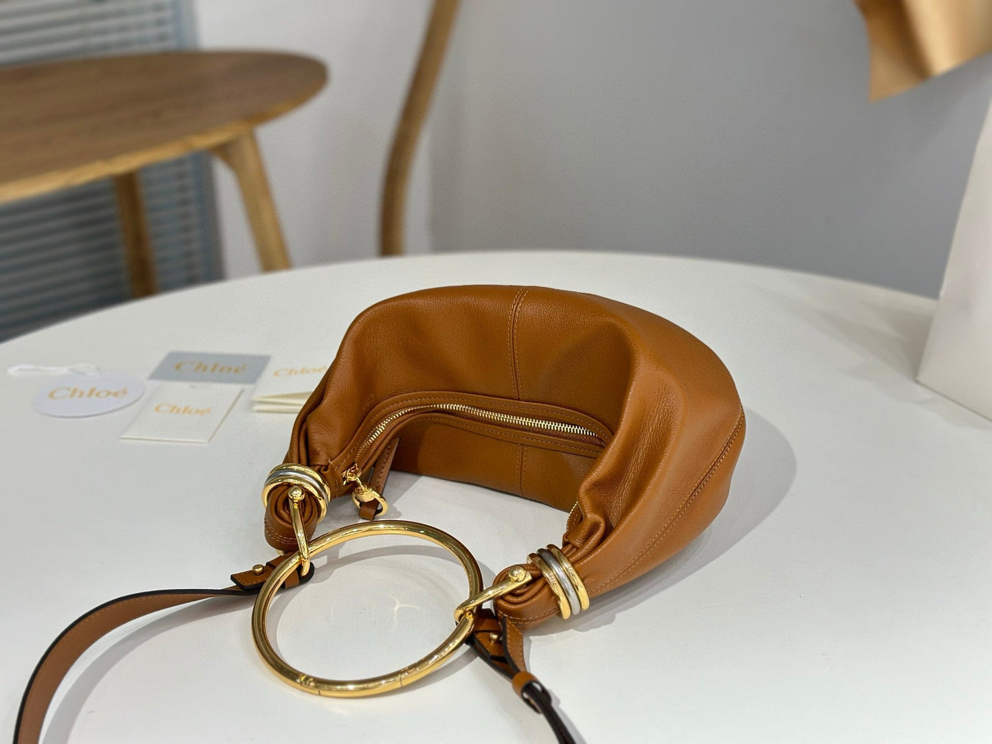 Chlo Bracelet Hobo Bag 'Clay Brown'
